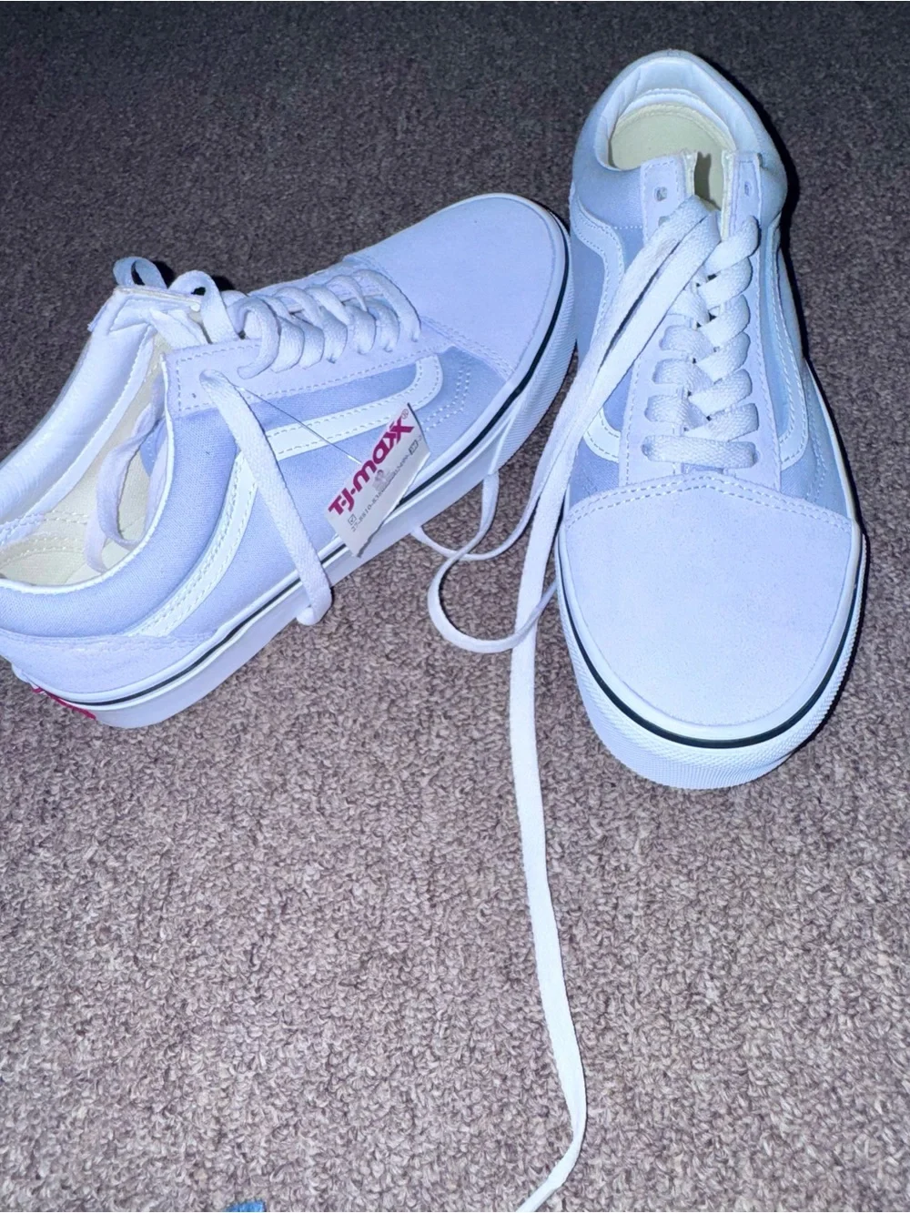 Vans Women's Low-Top Skate Sneakers in White